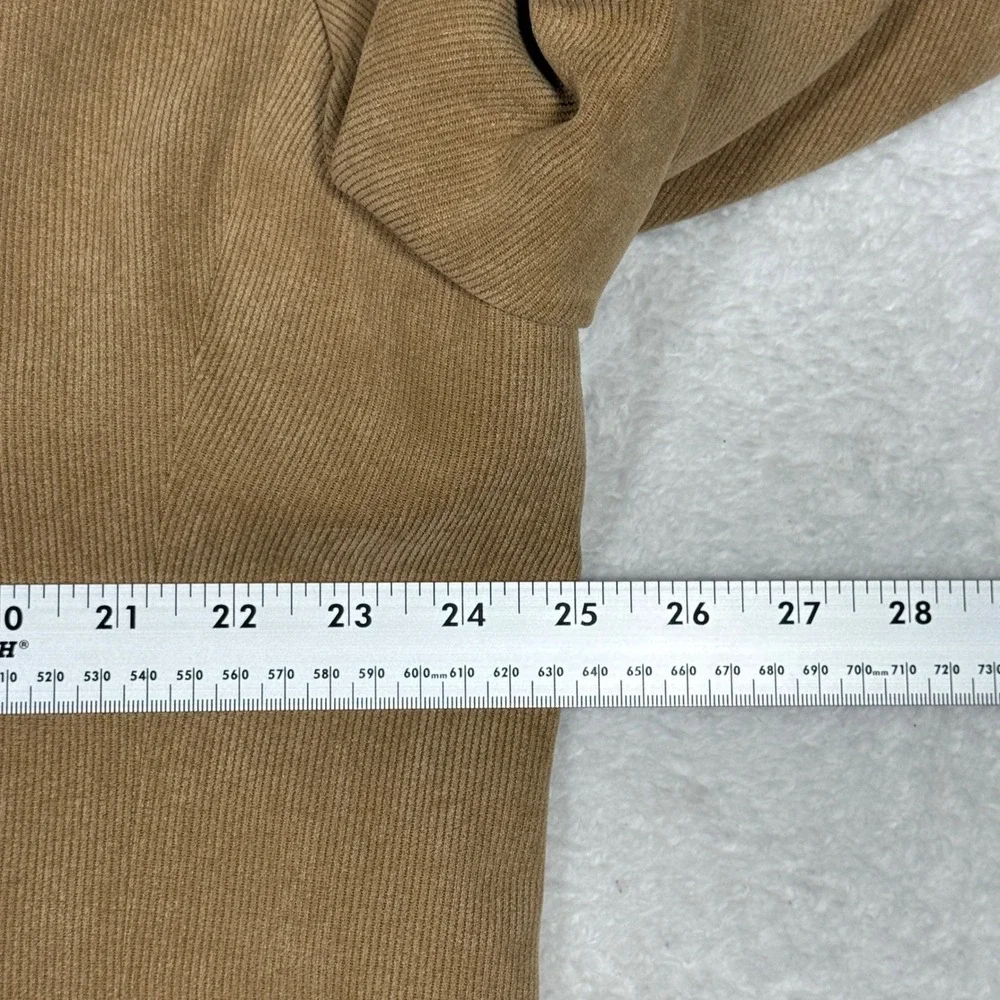 Andrew Fezza Mens 48R Tan Corduroy Blazer Jacket Three Button Sport‎ Coat